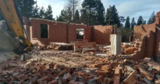Демонтаж 1 этажного дома Щербинка, цена от 1579 руб.