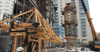 Демонтаж башенного крана в щербинке - услуги по демонтажу от Сварной-Щрб от 1528 руб.
