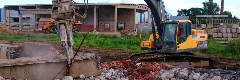 Демонтаж фундамента в щербинке